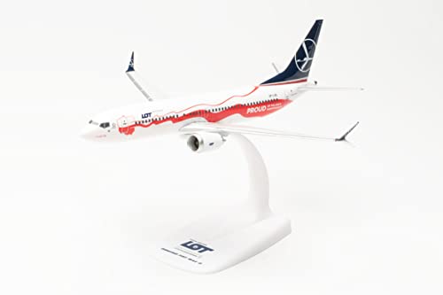 herpa-snapfit-lot-boeing-737-max-8-sp-lvd-1-200 image 8