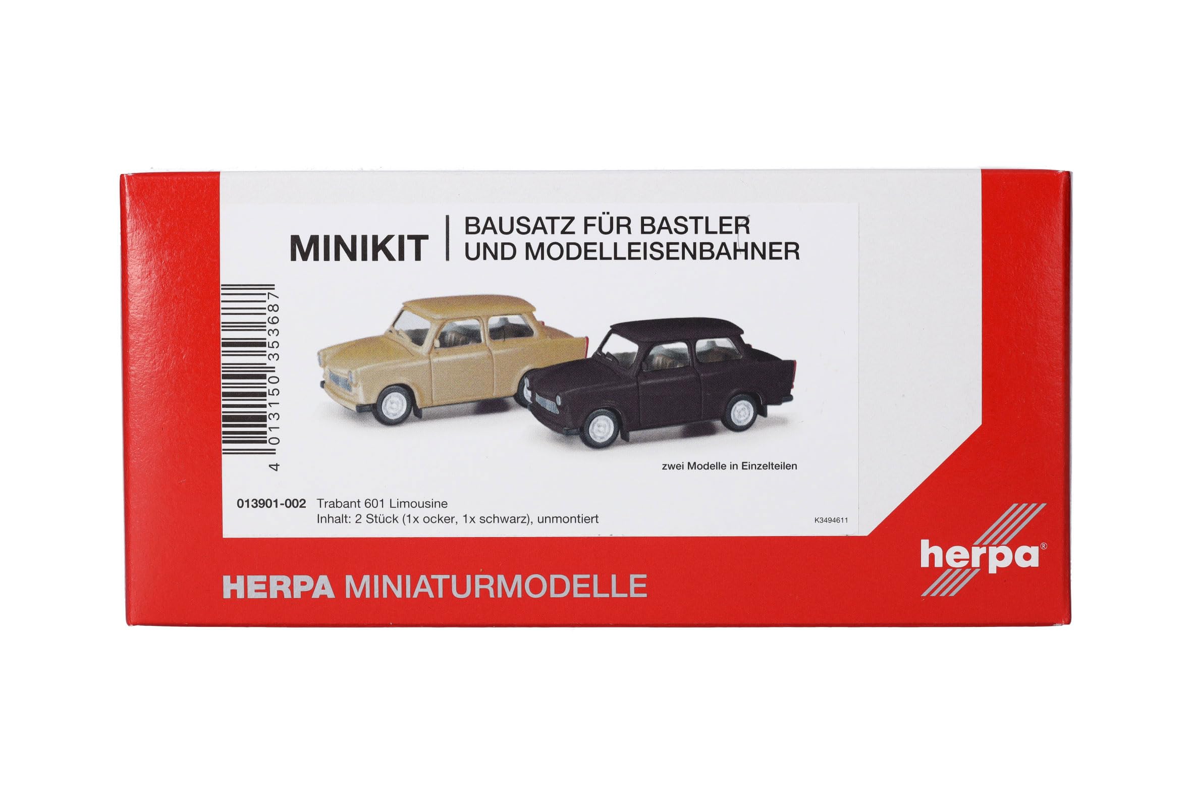 herpa-minikit-trabant-601-limousine-modellauto-samtocker-schwarz image 5