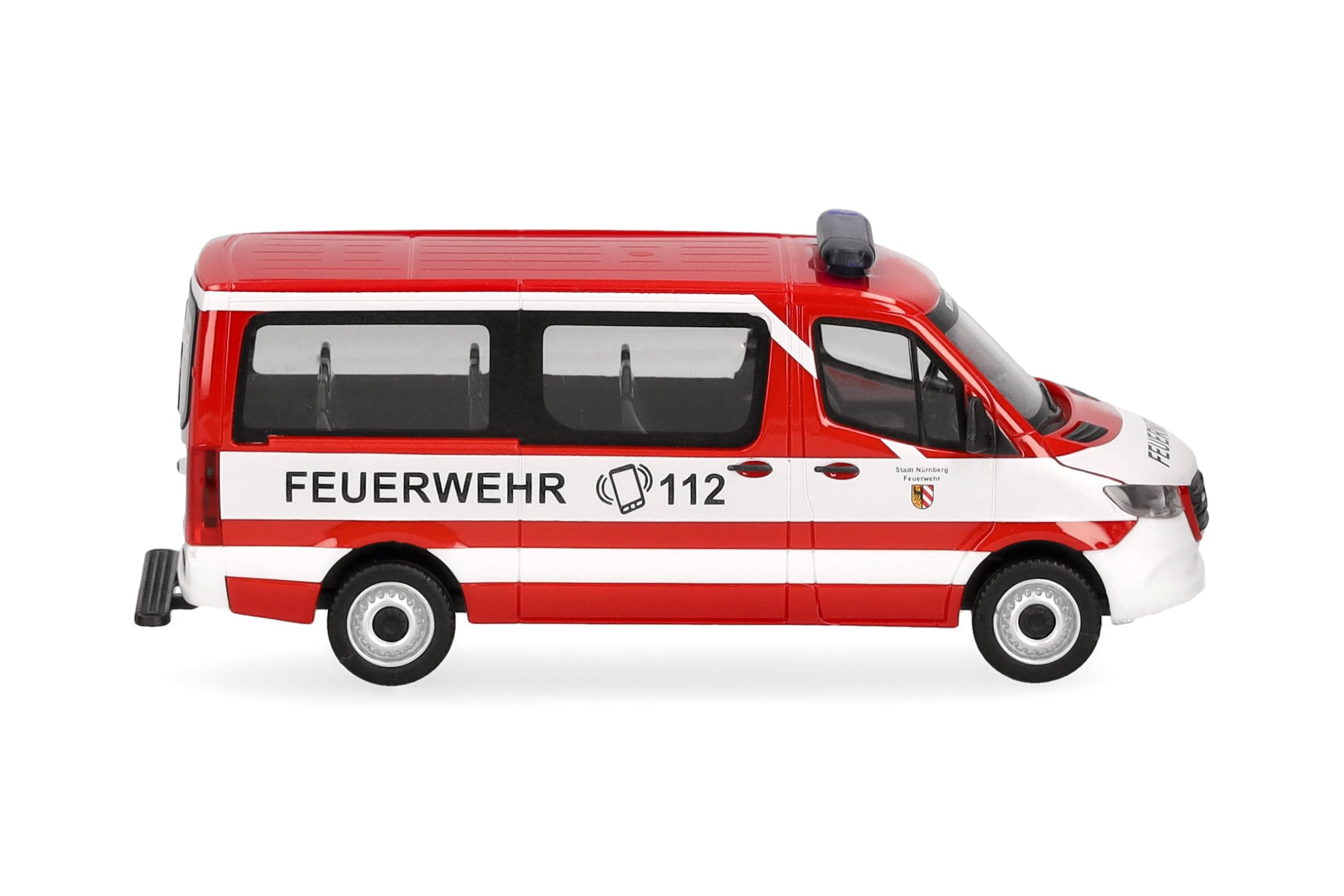 herpa-mercedes-sprinter-bus-feuerwehr-n-rnberg-modell-1-87 image 3