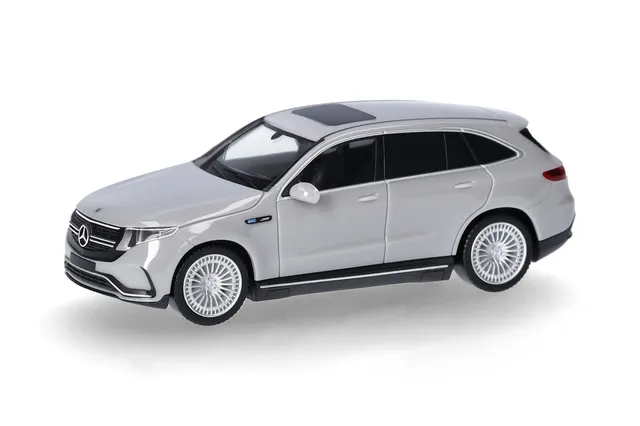herpa-mercedes-benz-eqc-amg-modellauto-1-87-signalgrau image 1