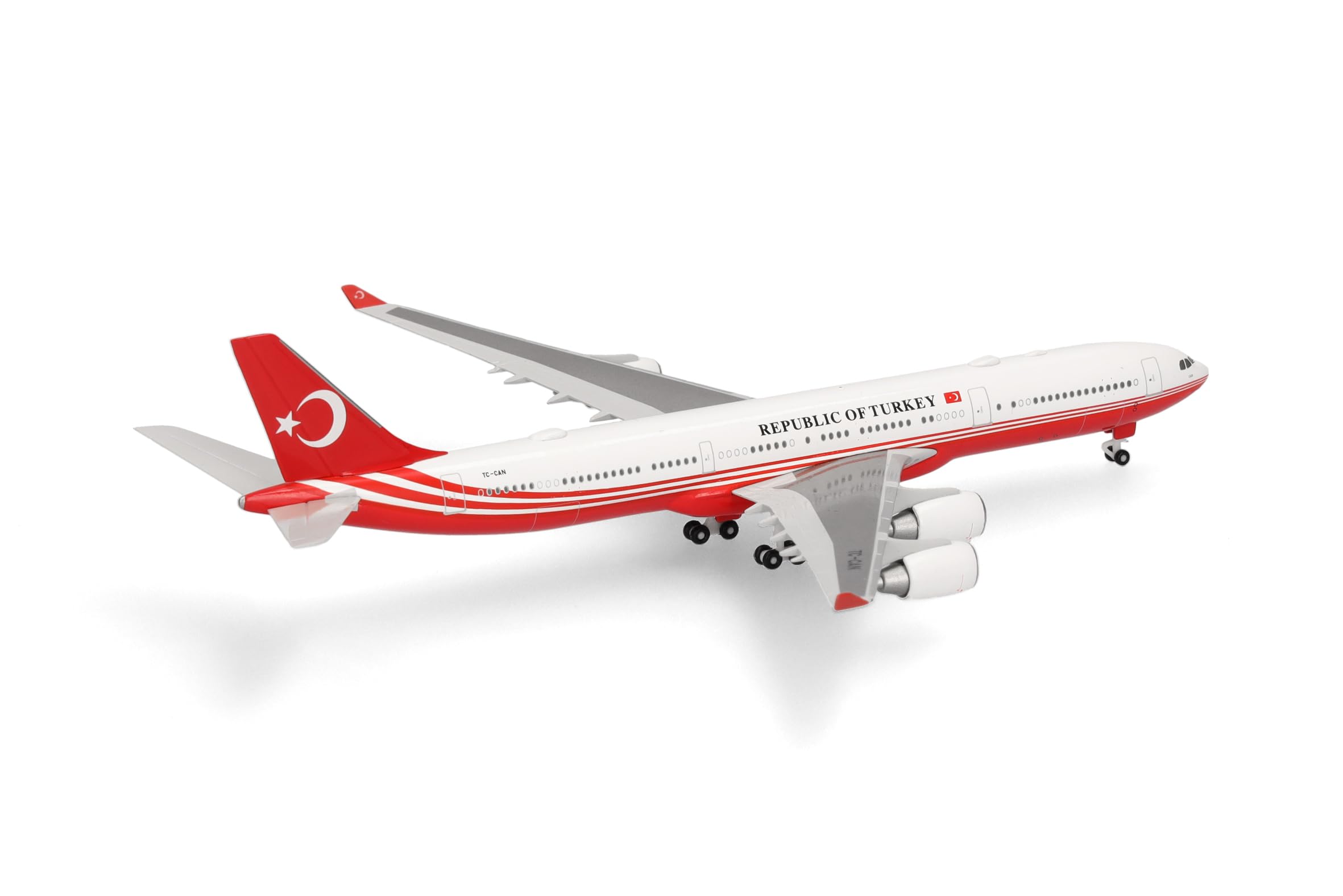 herpa-turkey-government-airbus-a340-500-flugzeugmodell-1-500 image 3