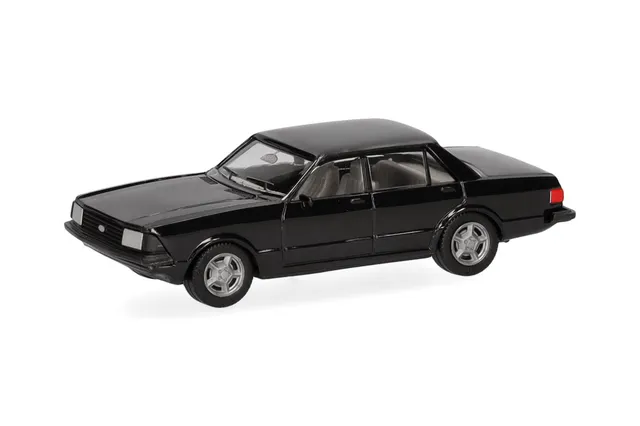 herpa-basic-ford-granada-modellauto-1-87-schwarz-kunststoff image 1