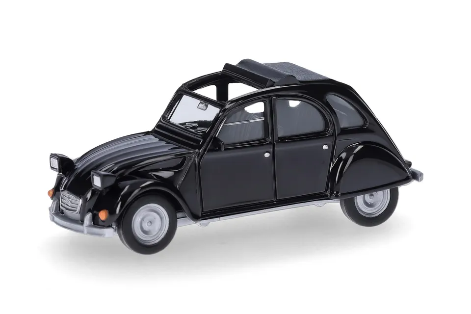 herpa-citro-n-2-cv-mit-queue-modellauto-1-87 image 1