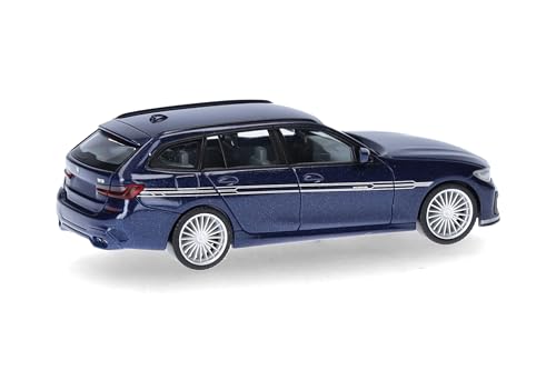 herpa-bmw-alpina-b3-touring-modellauto-blau-1-87-g21 image 7