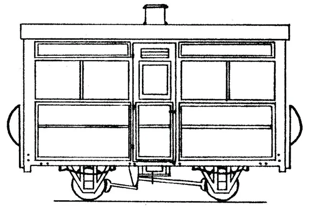 dundas-dm28-4-wheel-coach-personenwagen-bausatz-oo-9 image 1