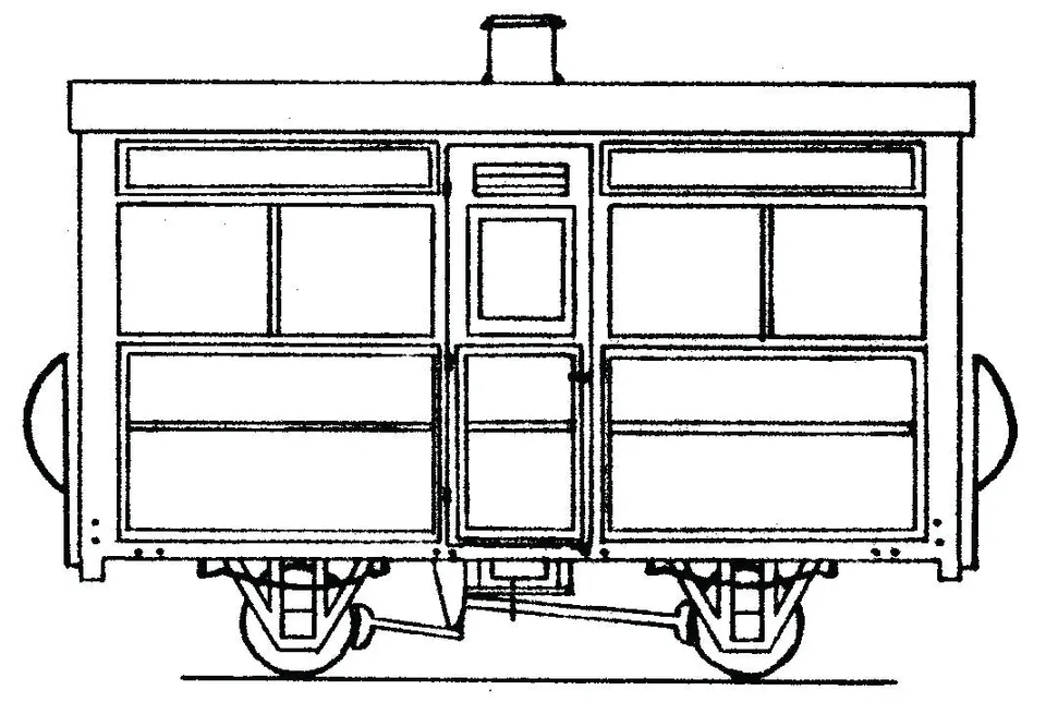 dundas-dm28-4-wheel-coach-personenwagen-bausatz-oo-9 image 1