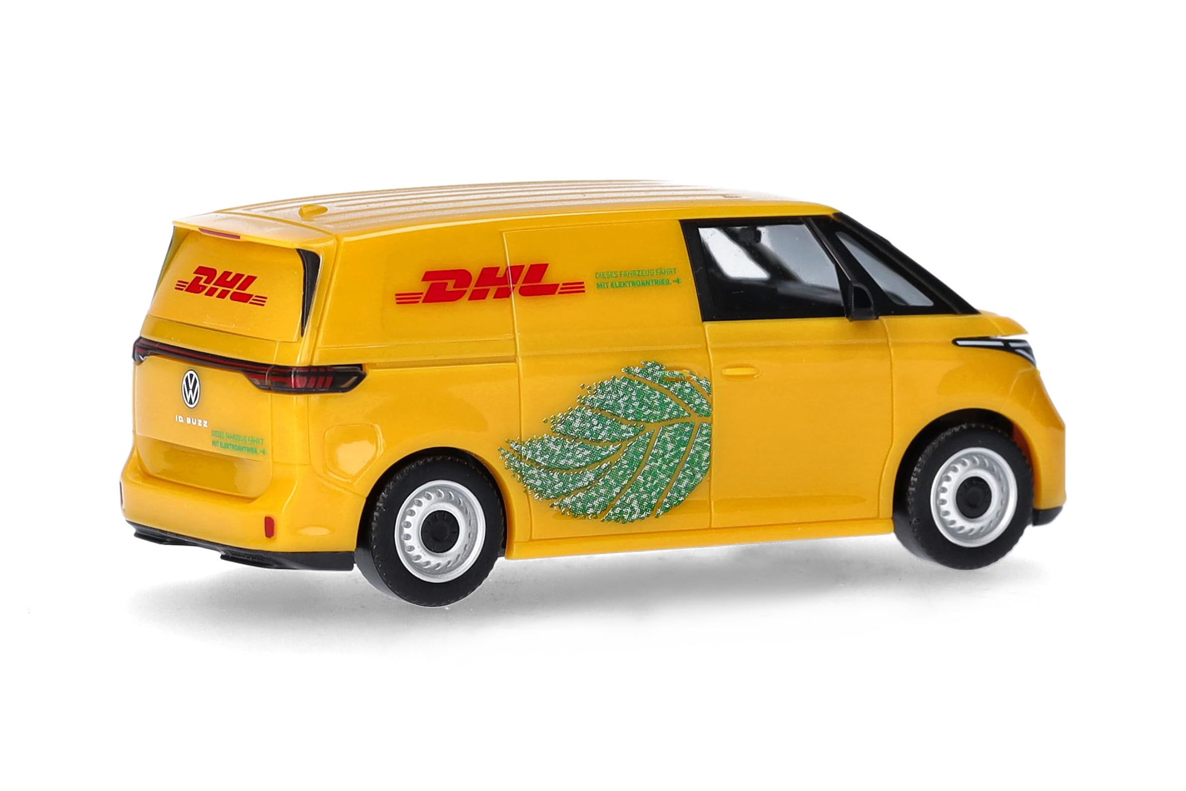 herpa-vw-id-buzz-cargo-dhl-modellauto-rot-1-87-h0 image 2
