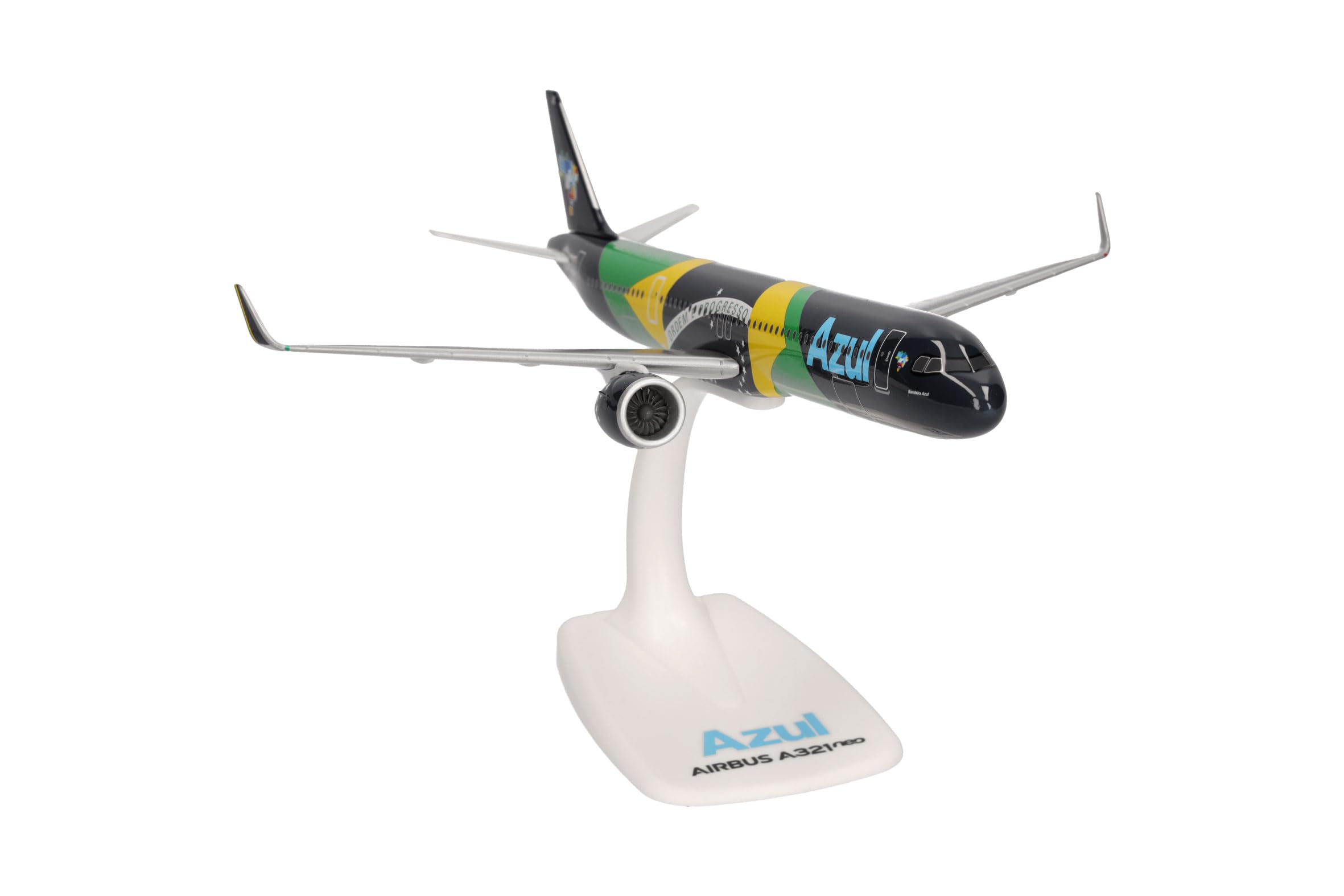herpa-snapfit-azul-airbus-a321neo-flugzeugmodell-1-200-pr-yje-flag image 4