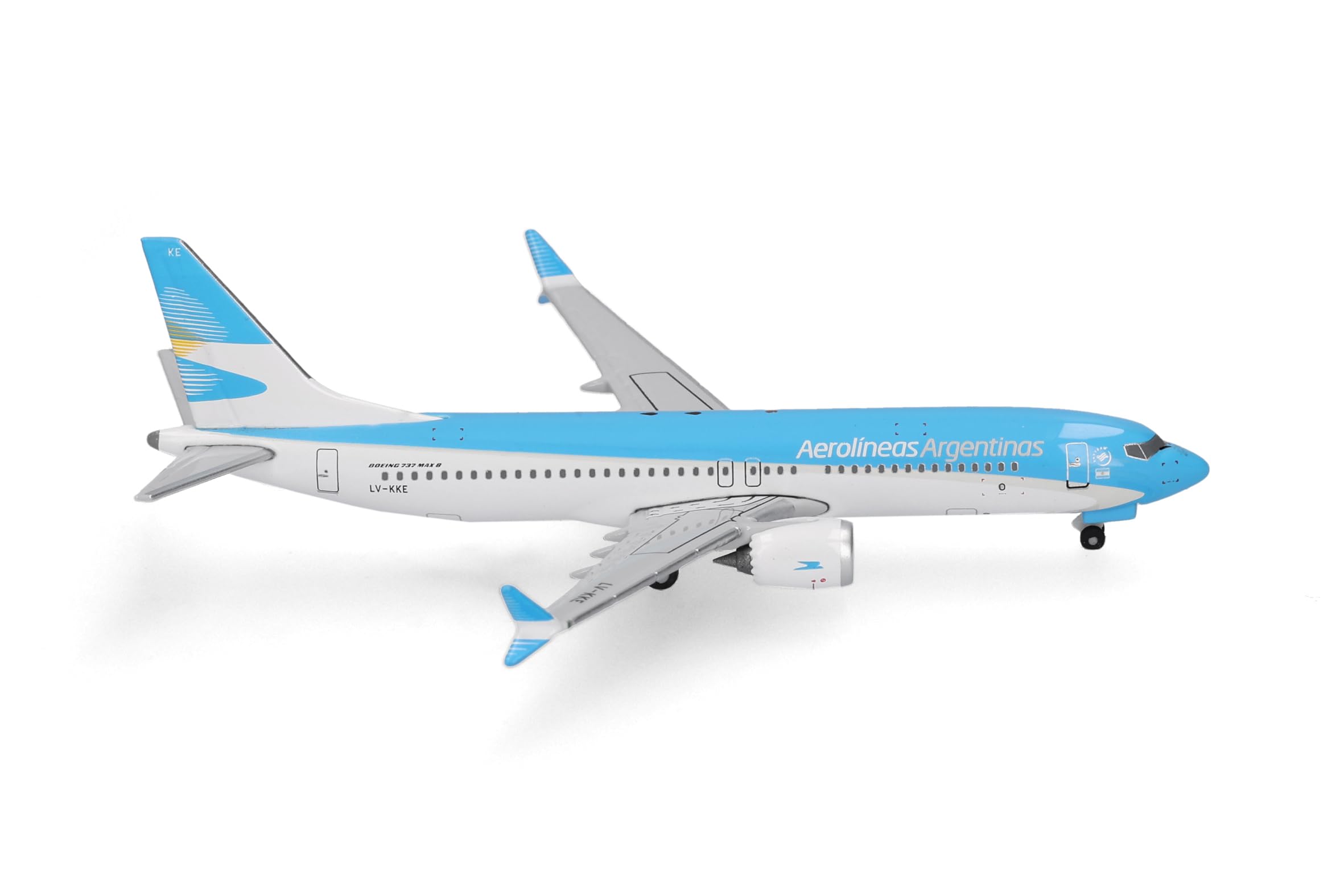 herpa-wings-aerol-neas-boeing-737-max-8-flugzeug-1-500-metall image 1