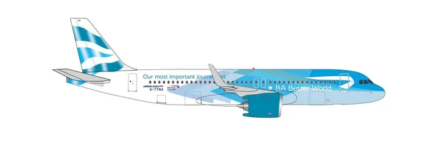 herpa-wings-airbus-a320neo-british-airways-flugzeugmodell-1-500 image 1