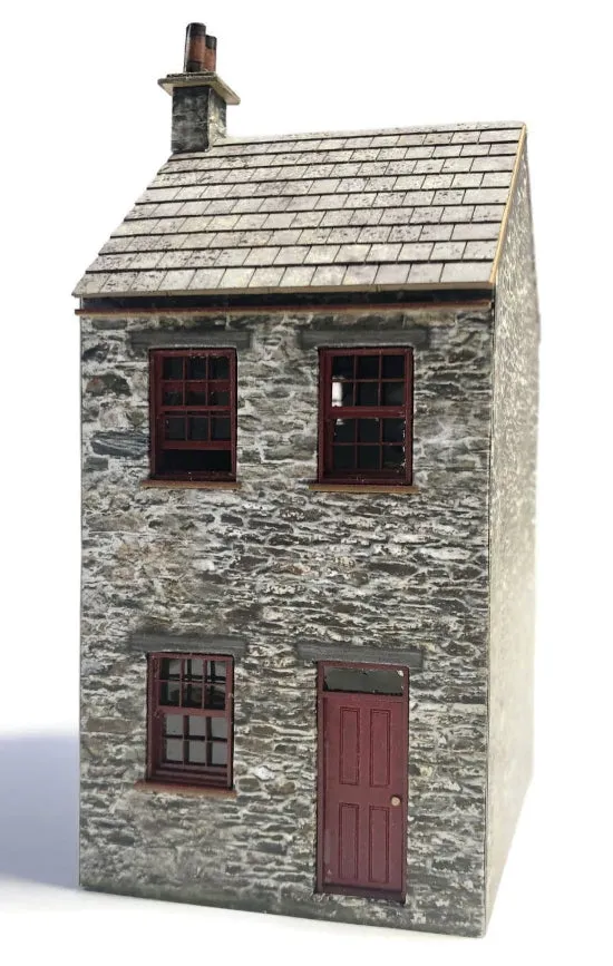 peco-scale-model-scenery-kx067-reihenhaus-halbrelief-oo-ho image 1