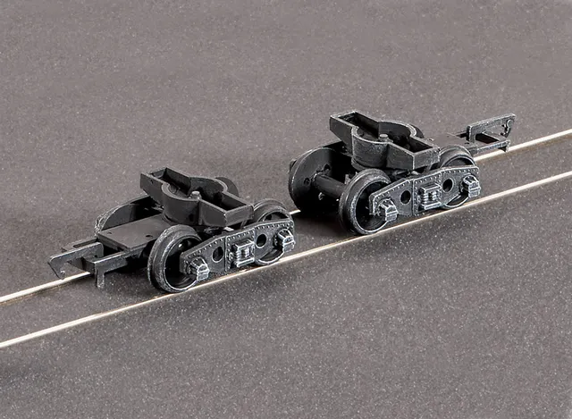 peco-parkside-pa126-gwr-plate-wagon-drehgestelle-speichenr-der image 1