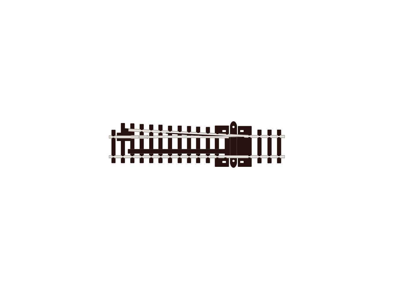peco-streamline-sl384-schutzweiche-n-rechts-code-80-insulfrog image 1