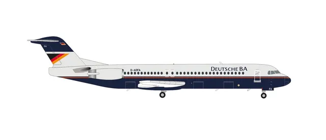 herpa-wings-fokker-100-deutsche-ba-d-adfa-flugzeugmodell-1-200 image 1