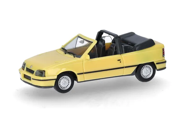 herpa-opel-kadett-e-gsi-cabrio-modellauto-1-87-jamaica image 1