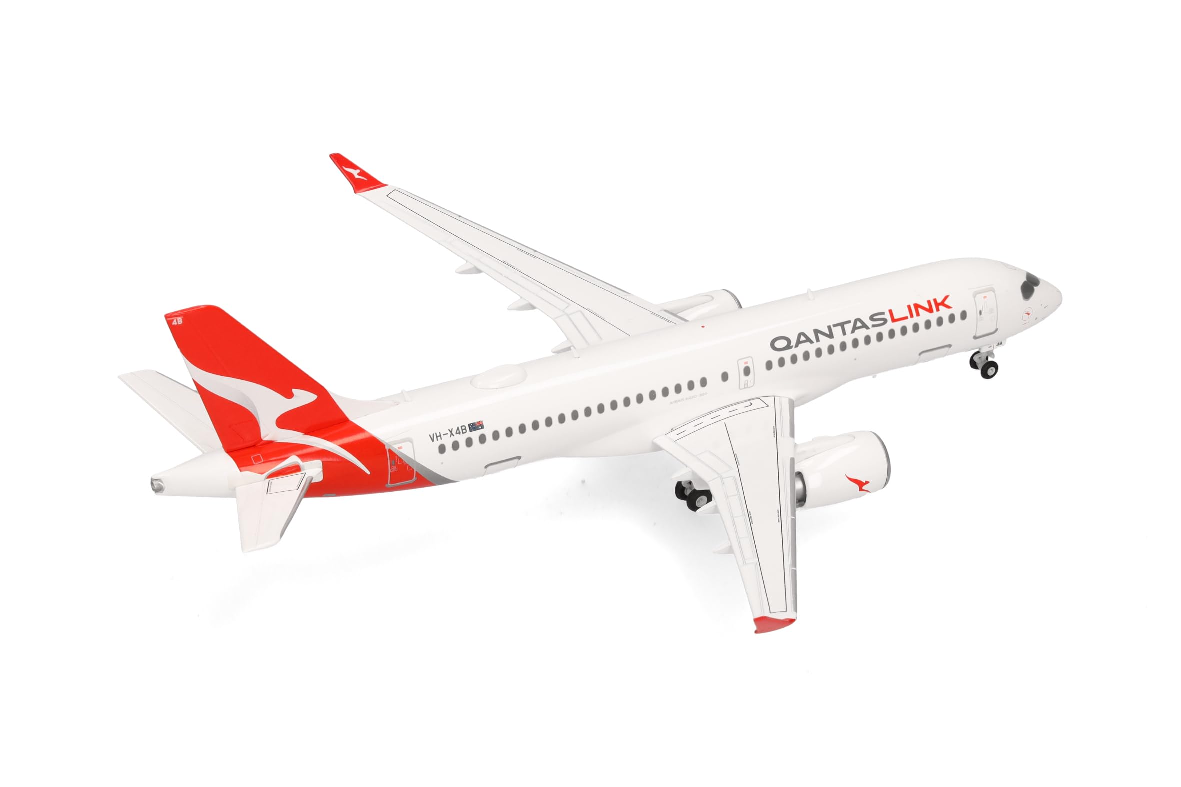 herpa-wings-qantaslink-airbus-a220-300-flugzeugmodell-1-200-metall image 3
