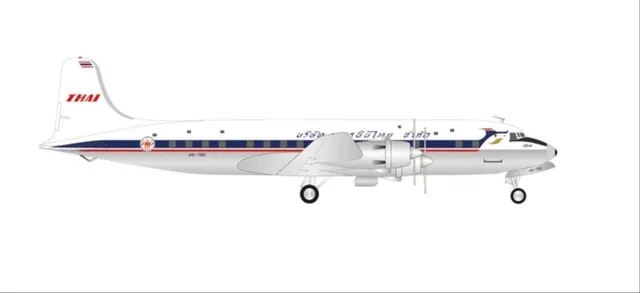 herpa-wings-570893-douglas-dc-6b-flugzeugmodell-thai-1-200 image 1