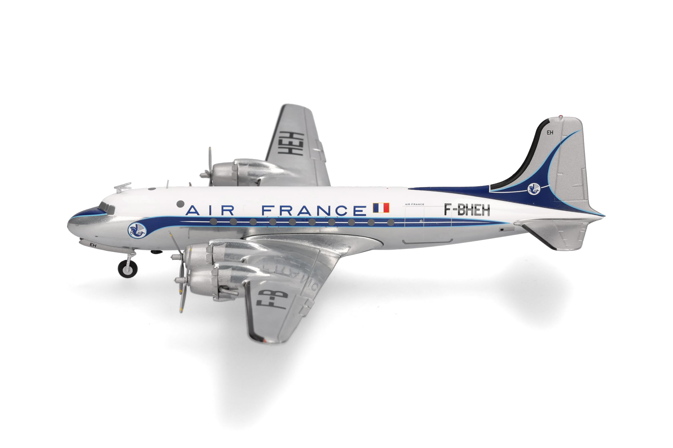 herpa-wings-air-france-douglas-dc-4-flugzeugmodell-1-200-metall image 2
