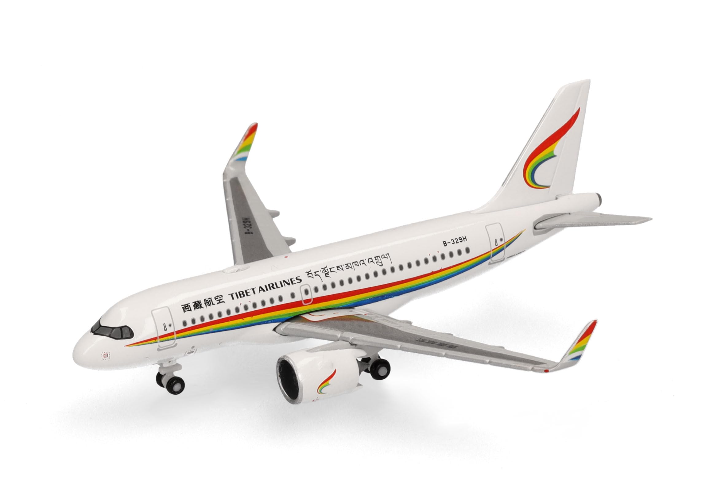 herpa-wings-tibet-airlines-airbus-a319neo-flugzeug-1-500-metall image 4