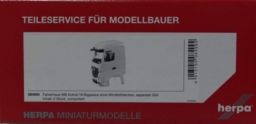 herpa-minikit-mercedes-actros-bigspace-fahrerhaus-modell-1-87-2-st-ck image 1