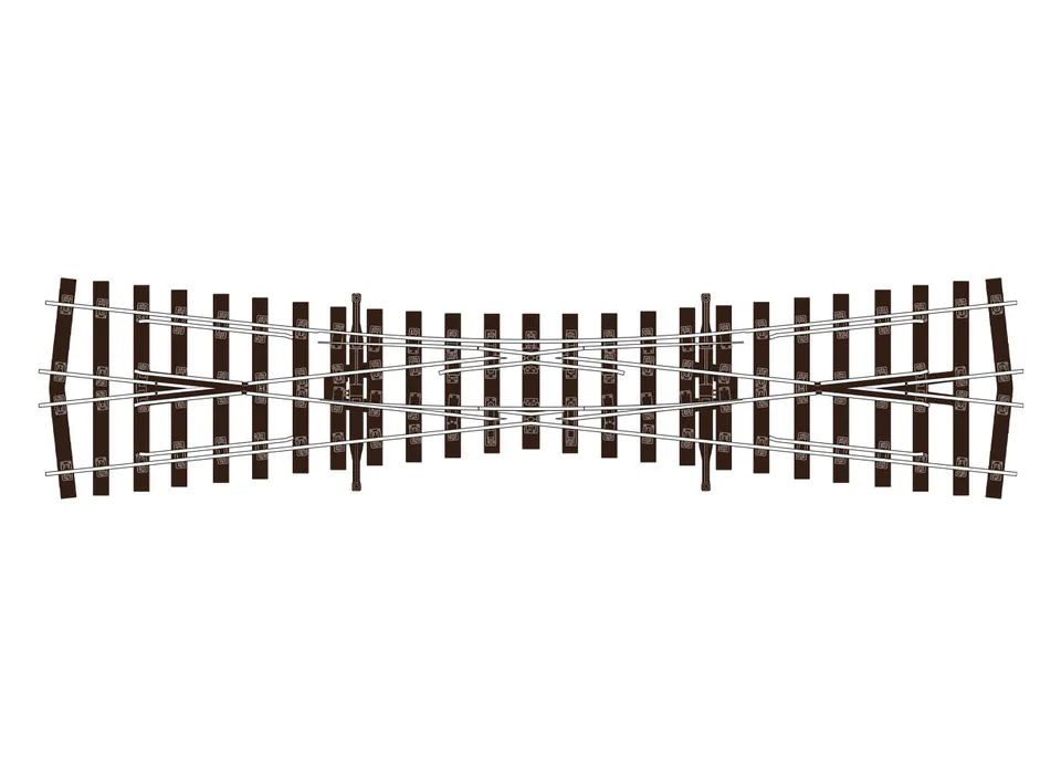 peco-streamline-sl-u1180-oo-kreuzungsweiche-code-75-unifrog image 1