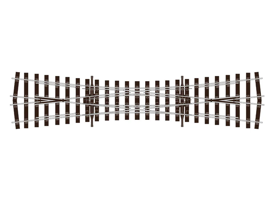 peco-streamline-slu1190-doppelte-kreuzungsweiche-oo-code-75 image 1