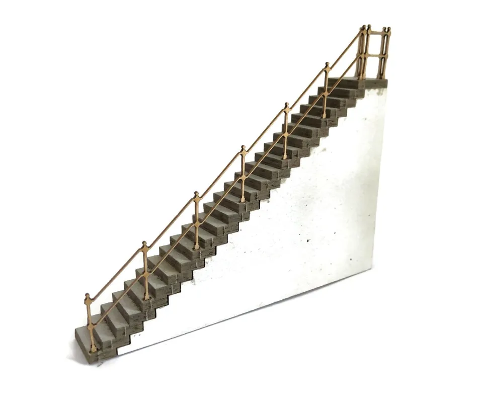 scale-model-scenery-lx291-hafentreppe-h0-00-bausatz image 1