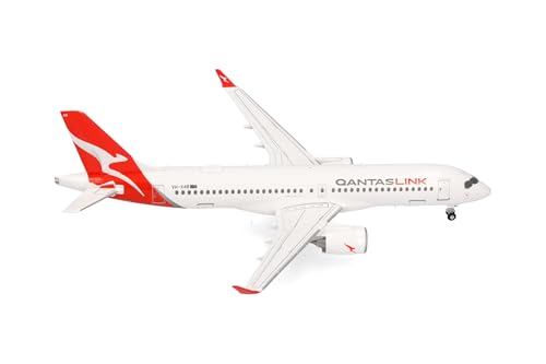 herpa-wings-qantaslink-airbus-a220-300-flugzeugmodell-1-200-metall image 7