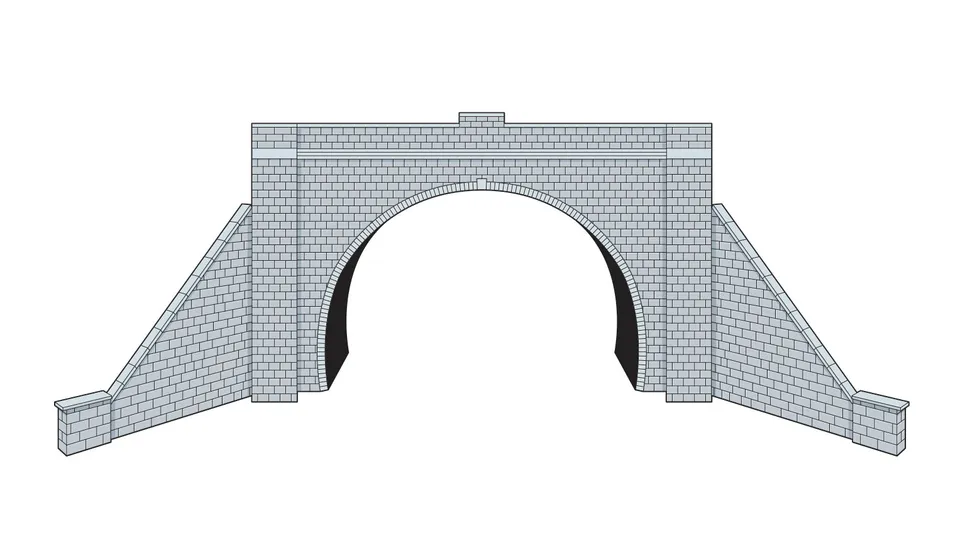 peco-lk12174-tunnelportal-stein-doppelgleis-tt-120-bausatz image 1