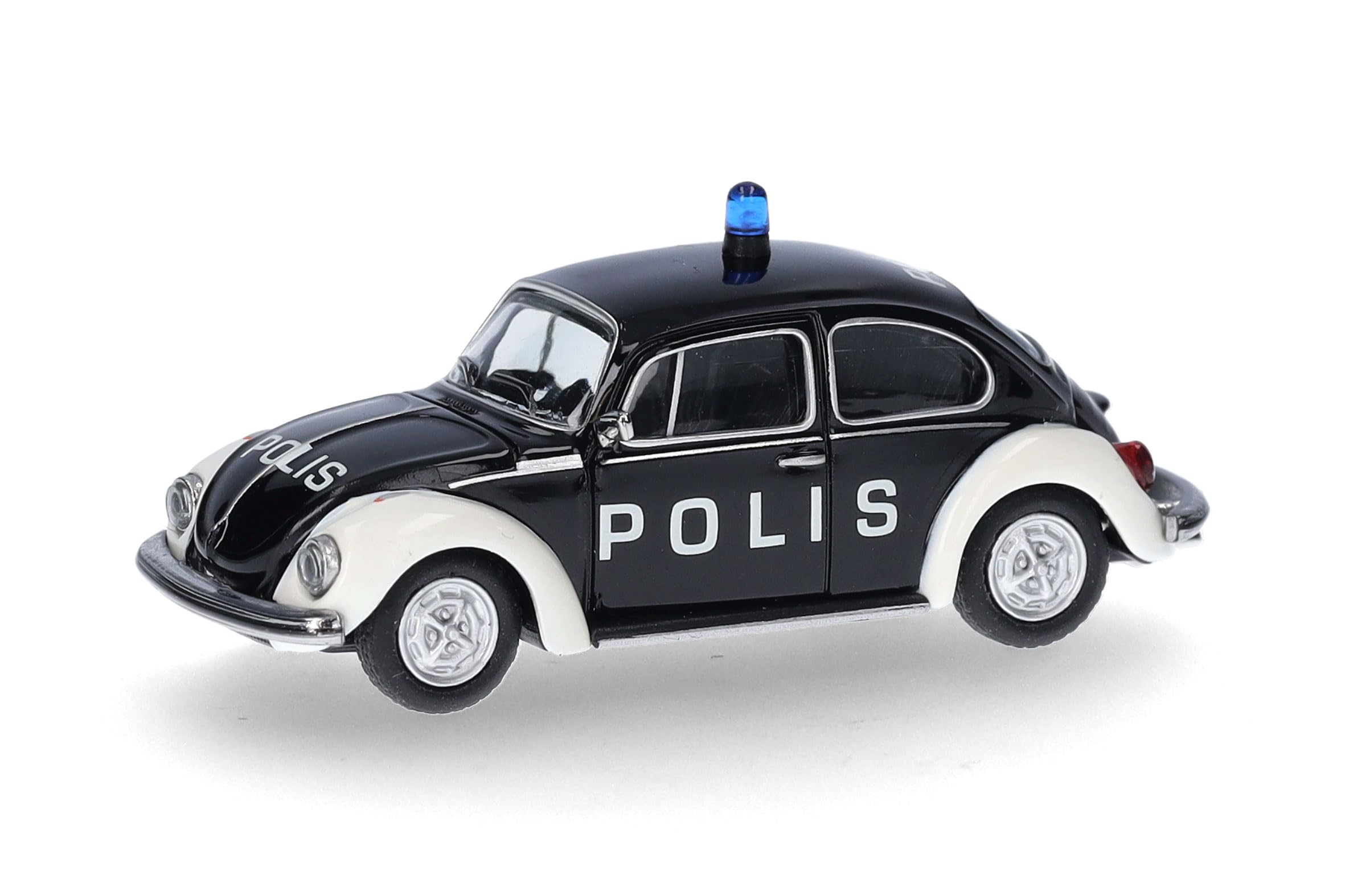 herpa-vw-k-fer-1303-polis-modellauto-1-87-blau-wei image 1