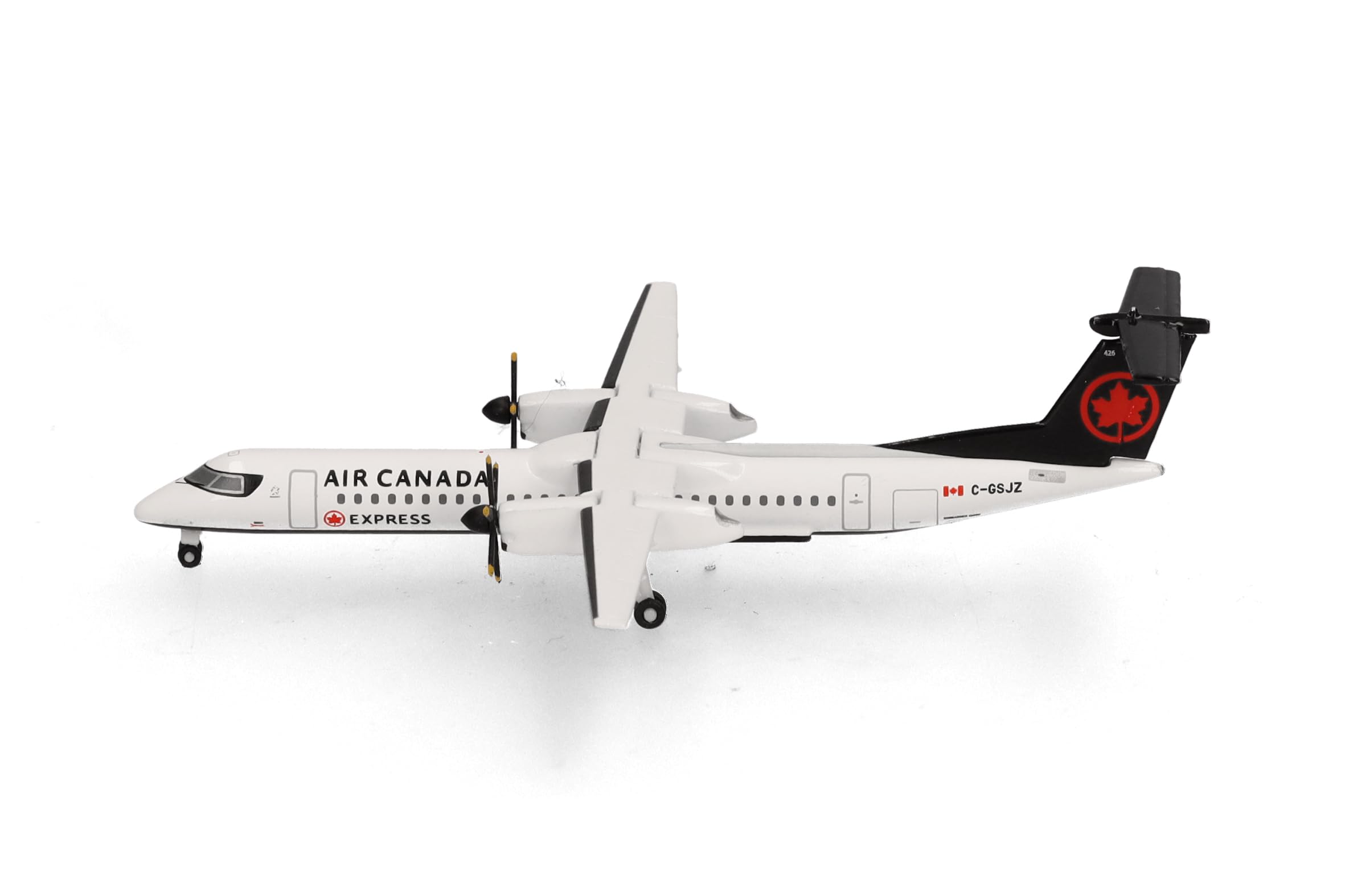 herpa-wings-air-canada-express-q400-modellflugzeug-1-500-metall image 2