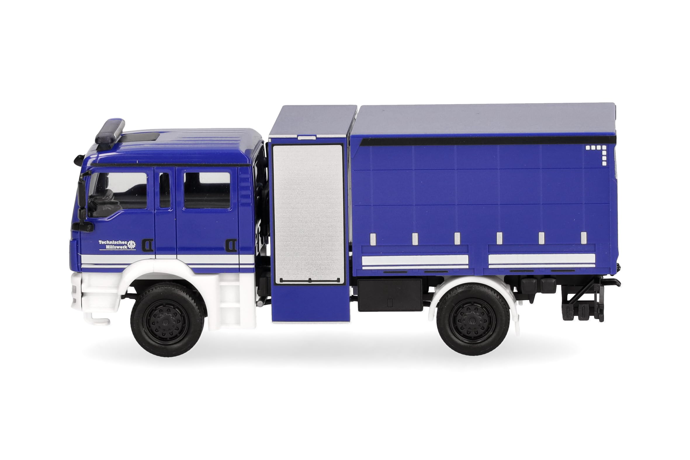 herpa-man-tgm-mehrzweckger-tewagen-plane-thw-lkw-modell-1-87 image 4