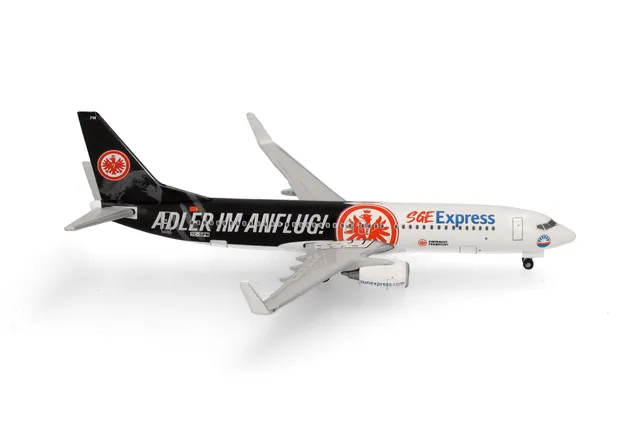 herpa-sun-express-boeing-737-800-flugzeugmodell-1-500-sge-express image 1