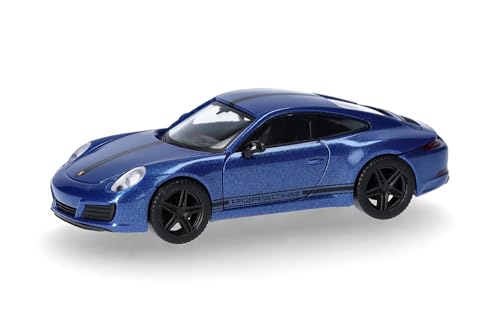 herpa-porsche-911-991-carrera-4s-modellauto-1-87-saphierblau image 6