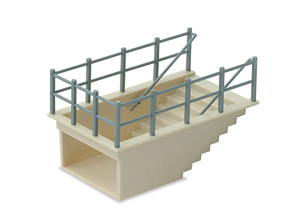 peco-lk7-u-bahn-treppen-unterf-hrung-bausatz-oo-2-st-ck image 1