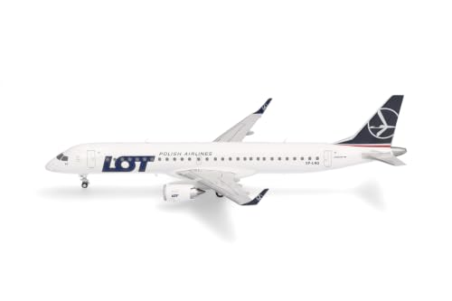 herpa-wings-embraer-e195-lot-polish-airlines-1-200-flugzeug image 8