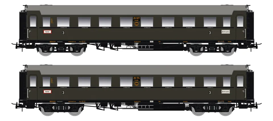 saxonia-personenwagen-c4-sa-07-h0-2er-set-drg-ep-ii image 1