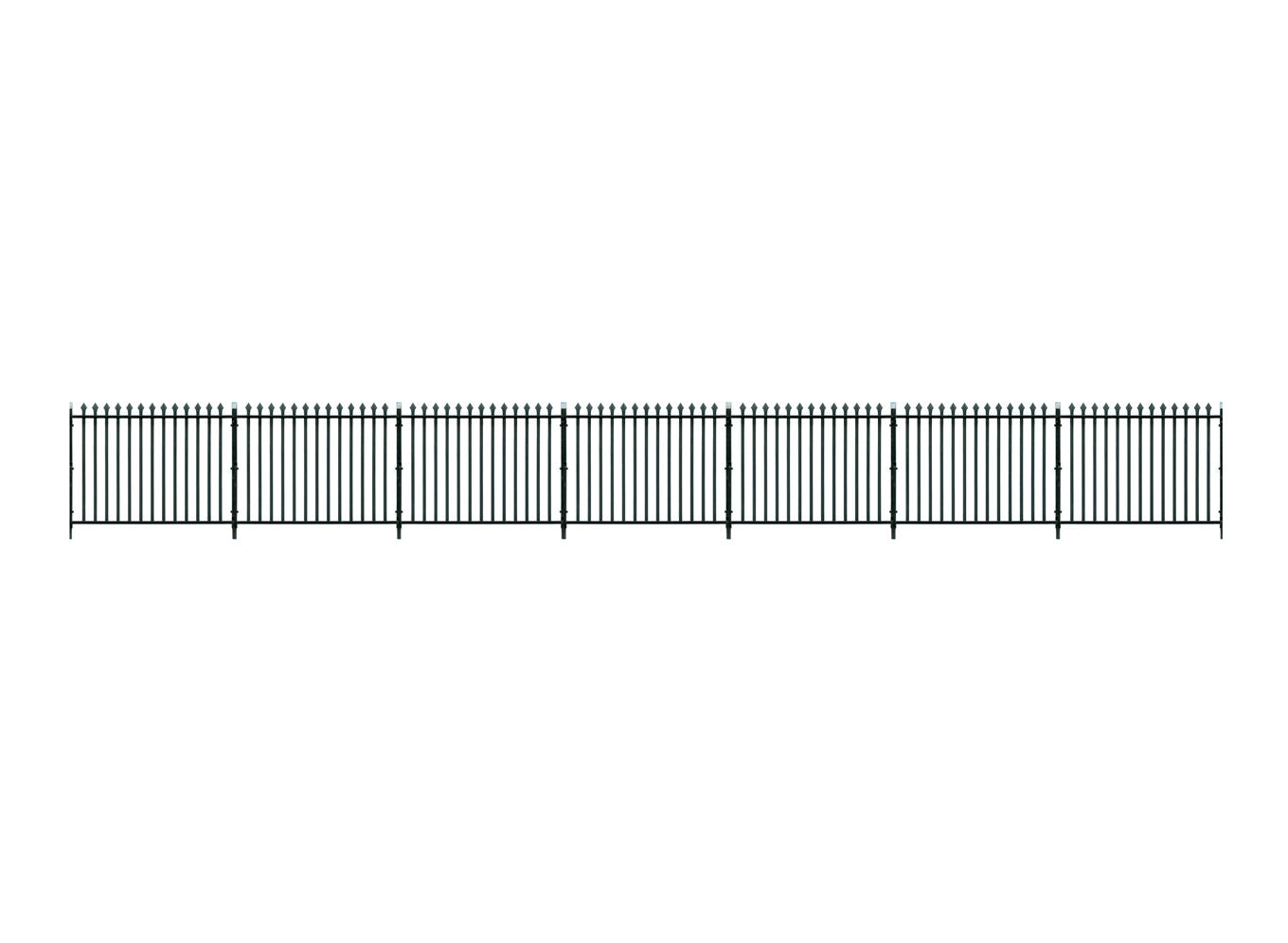 peco-lk741-lineside-kit-zaun-gwr-spear-spur-0-bausatz image 1
