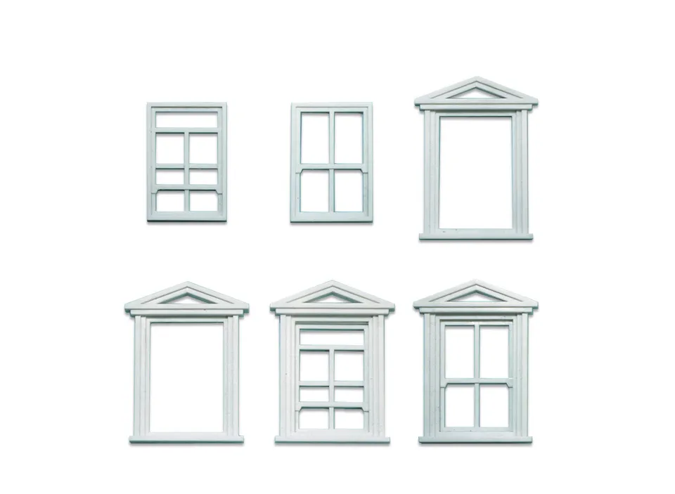 peco-lk756-fenster-rahmen-bausatz-spur-0-lineside image 1