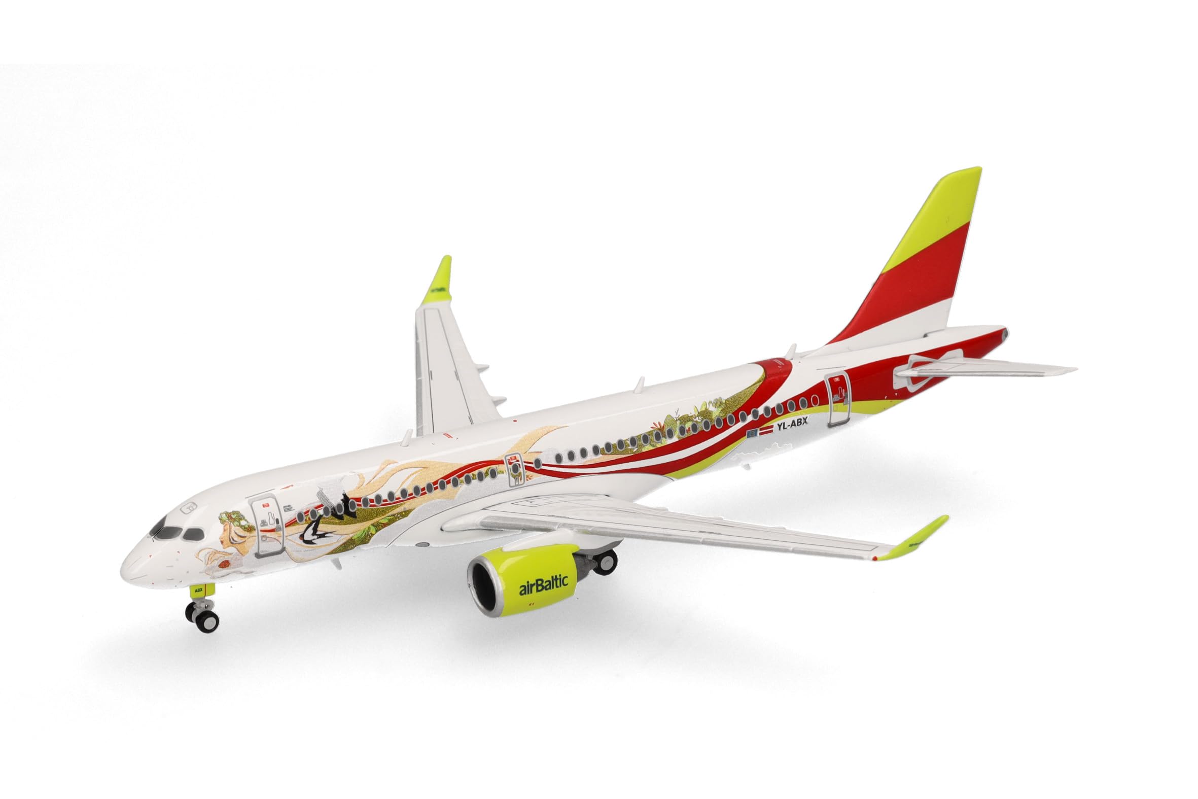 herpa-wings-airbaltic-a220-300-50th-a220-modellflugzeug-1-400-fu image 4