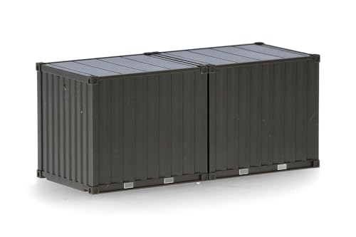 herpa-minitanks-2x-10ft-container-bundeswehr-modell-1-87-bronzegruen image 6
