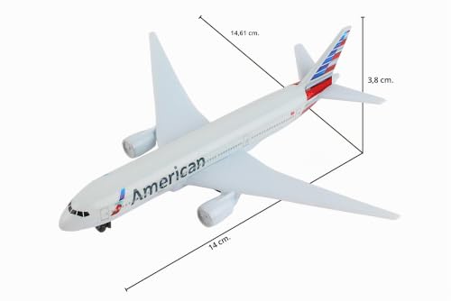 herpa-wings-american-airlines-flugzeug-spielzeugmodell-wei-klein image 8