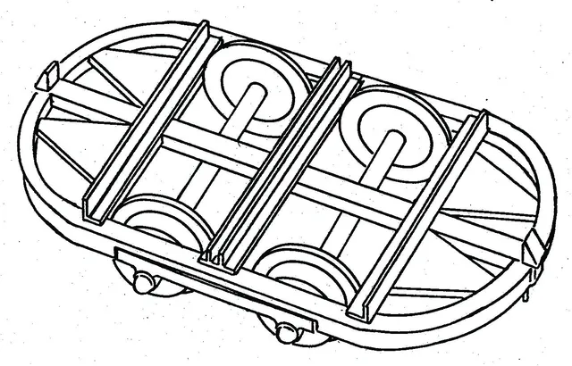 peco-dundas-dm41-oo-9-hudson-wagon-chassis-bausatz image 1