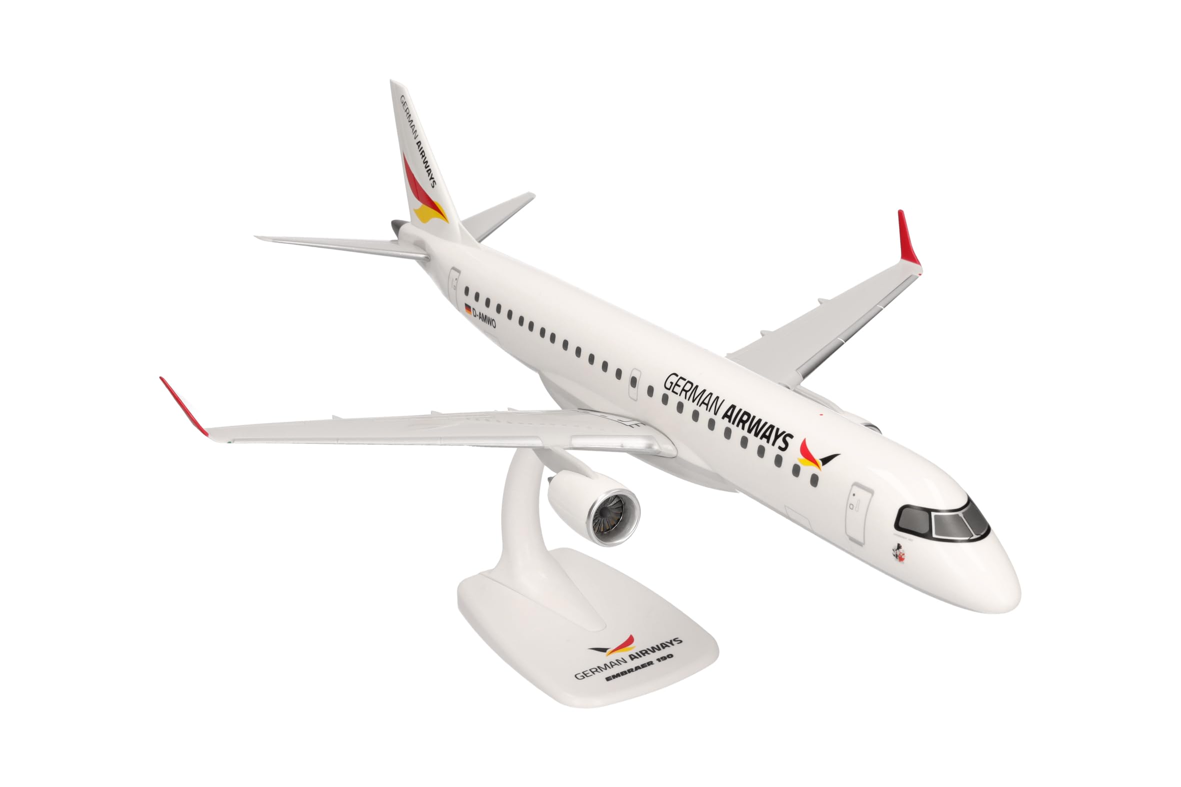 herpa-snapfit-german-airways-embraer-e190-modellflugzeug-1-100 image 4