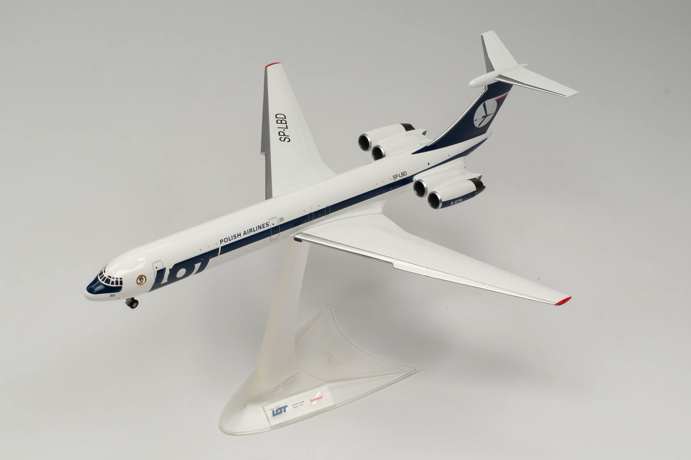 herpa-wings-il-62m-sp-lbd-flugzeugmodell-1-200-metall-lot image 5
