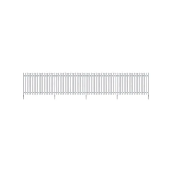 ratio-281-n-moderner-palisaden-zaun-896-mm-bausatz image 1