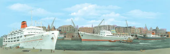 peco-sk20-dock-centre-hintergrund-hafen-stadt image 1