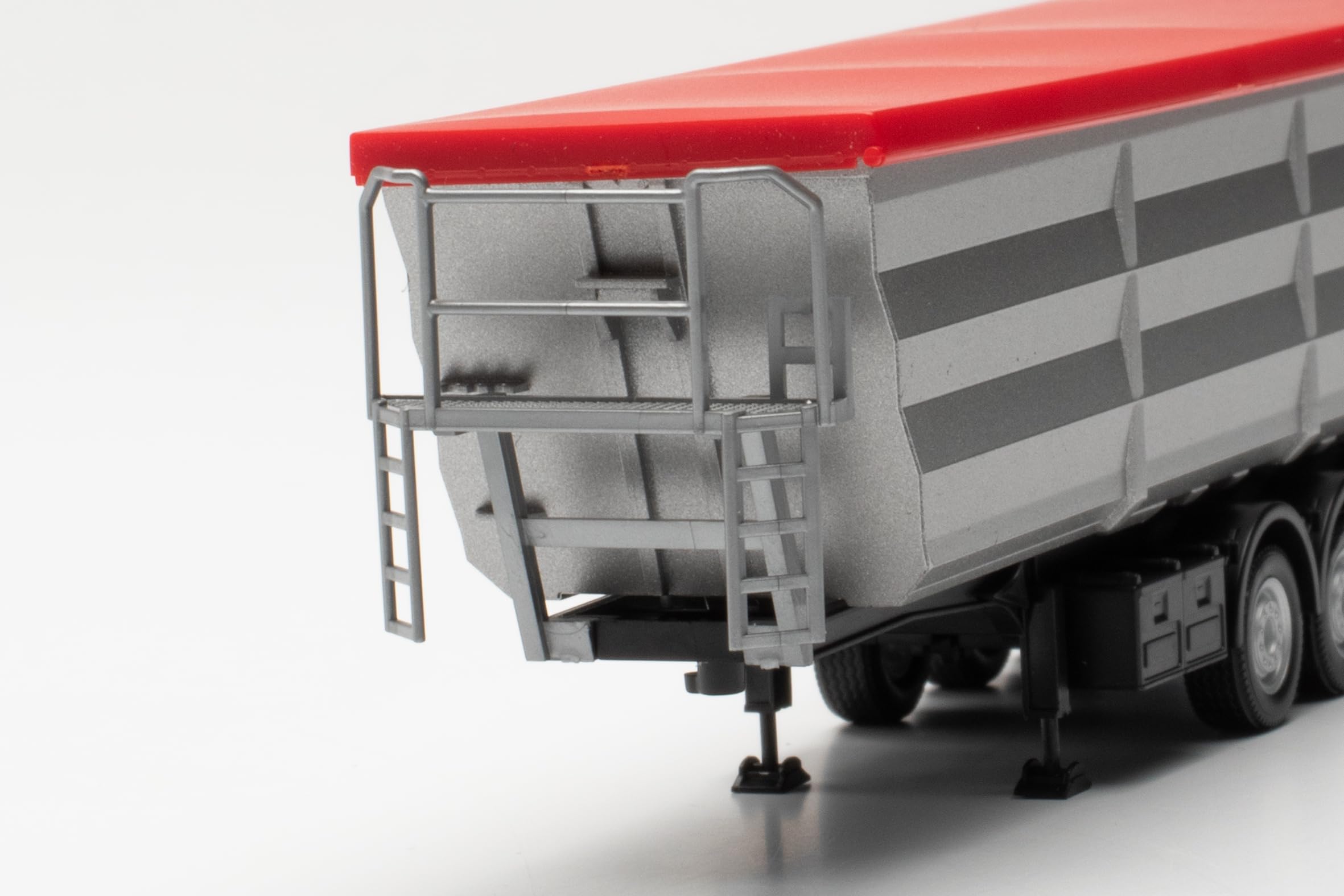 herpa-stahlmuldenauflieger-trailer-modell-1-87-silber image 4