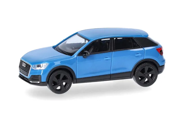 herpa-audi-q2-modellauto-turboblau-1-87-kunststoff image 1