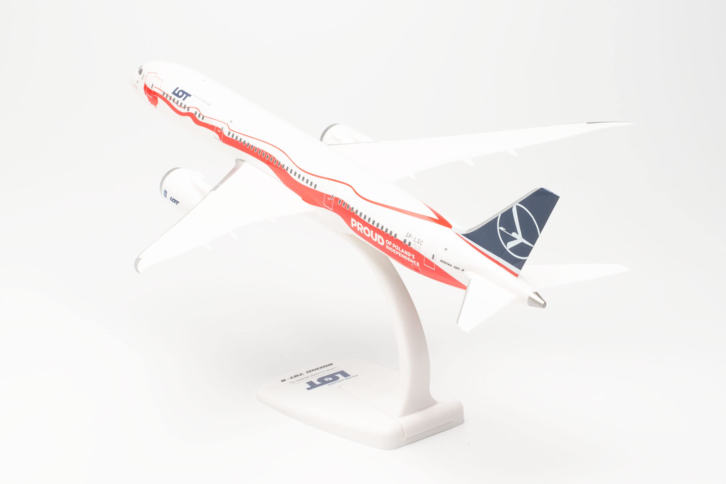herpa-snapfit-boeing-787-9-lot-flugzeugmodell-1-200 image 4